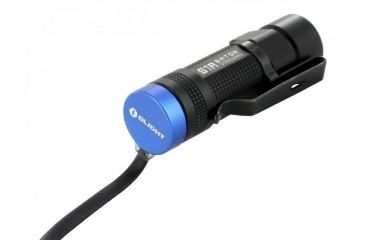 Image of Olight S1R Turbo Baton Rechargeable LED Flashlight w/16340 Battery, 900 Lumens, Black OLIGHT-S1R-TURBO