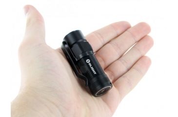 Image of Olight S1R Turbo Baton Rechargeable LED Flashlight w/16340 Battery, 900 Lumens, Black OLIGHT-S1R-TURBO
