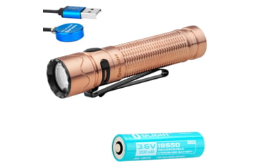 Image of Olight Warrior Mini 2 Rechargeable EDC LED Flashlight, 1750 Lumens, Copper, FL-OL-WARMINI2-CU