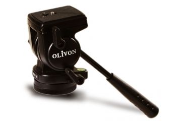 Image of Olivon 2-Way Fluid Head 44 lb Load Capacity TR197-16 Tripod, Black, Medium OLTR19716-US