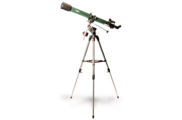 Image of Olivon Alpha Lyra 70mm Refractor 900mm Focal Length EQ-1 Telescope, Green, Large OLALAC70MC-US