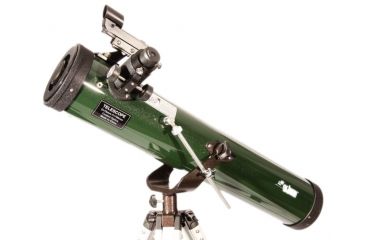 Image of Olivon Alpha Lyra 76mm Refractor 700mm Focal Length AZ-1 Telescope, Green, Large OLALN76-US
