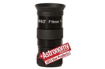 Image of Olivon Super Wide 80 deg 16mm 1.25in  Eyepiece, Black, Small OLSW16-US