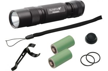 Image of Olympia AD220 High-Performance Flashlight, Black AD220