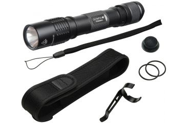 Image of Olympia RG260 High-Performance Rugged Flashlight, Black RG260