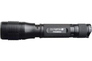 Image of Olympia RG850 High-Performance Rugged Flashlight, Black RG850