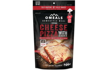 Image of OMEALS Cheese Pizza, 20.2 oz, Multi, 7.5 inches x 1 inch x 11.25 inches, OMEPZ2
