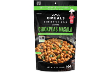 Image of OMEALS Chickpea Masala, 20.2 oz, Multi, 7.5 inches x 1 inch x 11.25 inches, OMEV6