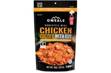 Image of Omeals Homestyle Meal, Chicken Creole with Brown Rice