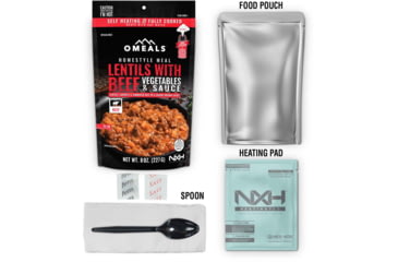 Image of Omeals Homestyle Meal, Lentils With Beef