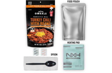 Image of OMEALS Turkey Chili, 7.5 inches x 1 inch x 11.25 inches, OMET1