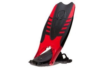 Image of Flipfins Amphibian Flip fins, X-Large, Red/Black DF-148908X