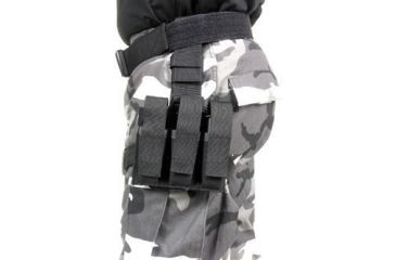 Image of BlackHawk OMEGA TRIPLE PISTOL MAG POUCH BLACK 56PM03BK