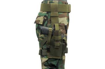 Image of BlackHawk Omega VI Elite Holster Left Hand Draw - Colt 45, Olive Drab