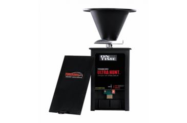 Image of On Time Wildlife Feeders Tomahawk Ultra Hunt, 30 Gal. Hanger, Green 43006