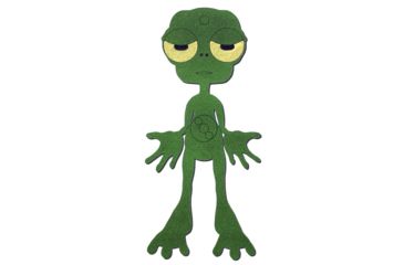 Image of Oncore Targets Green Alien Archery Target, Green/Black, Medium, AL2