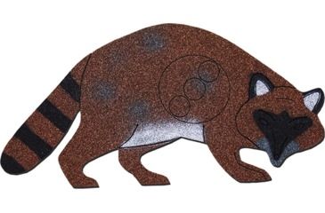 Image of Oncore Targets Raccoon Self-Healing Archery Target, Side View Face Forward, Brown/White, Small, RC2