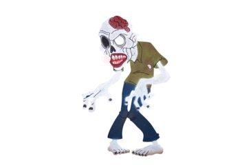 Image of Oncore Targets Zombie Self-Healing Archery Target, Father, Gray, Red, Blue, Brown Z5