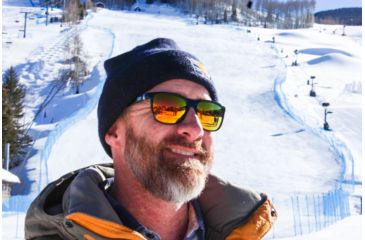 Image of One Hobnob Sunglasses, Shiny Crystal Red/Black, 21921