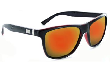 Image of One Hobnob Sunglasses, Shiny Crystal Red/Black, 21921