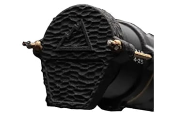 Image of One Hundred Concepts Ruggedized Rear ScopeCap, 44.5-46.5mm, Size 3, Black, OHC-RSC-3