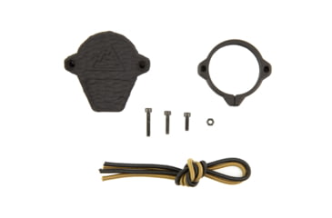 Image of One Hundred Concepts Ruggedized LightCap, Light Cover, Fits Cloud Defense Rein 1.0/OWL or Similar, Matte Finish, Black, Large, Includes ShockCollar OHC-LCR-LG