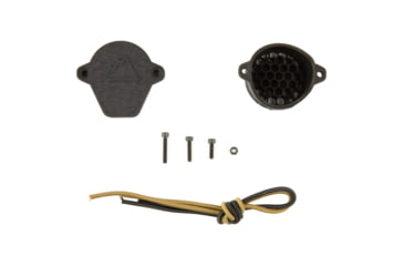 Image of One Hundred Concepts ScopeCap Pro, Lens Cover, Fits 34MM Scope Lenses, Matte Finish, Black, Flip-up Cover, Includes Kill Flash OHC-SCP-34