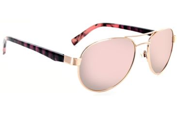 Image of One Lacuna Sunglasses, Shiny Rose Gold, 21939