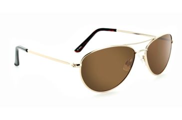 Image of One Sliver Sunglasses, Shiny Gold, 22054