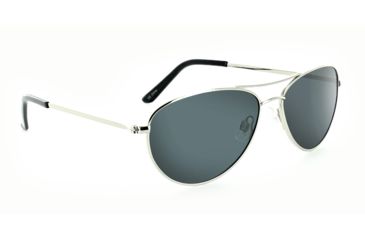 Image of One Sliver Sunglasses, Shiny Silver, 22055