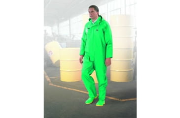Image of Onguard Chemtex Coveralls w/Attached Hood and Inner Cuffs, Green, 2X, 710222X00