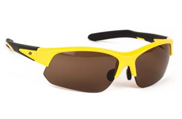 Image of ONOS Allee Shrader Active Lifestyle Sunglasses, Yellow/Black, Brown, Medium to X-Large, 1669263
