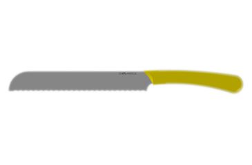 Image of Ontario Knife Chromatics Bread Knife , 7.8in Blade, Plastic Handle, Small, 3520
