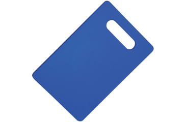 Image of Ontario Knife Cutting Board, Dishwasher Safe, Dishwasher Safe, 11.75in X 7.75in X 0.38in, Blue, Polypropylene, 0415BLU