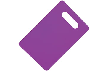 Image of Ontario Knife Cutting Board, Dishwasher Safe, Dishwasher Safe, 11.75in X 7.75in X 0.38in, Purple, Polypropylene, 0415PUR