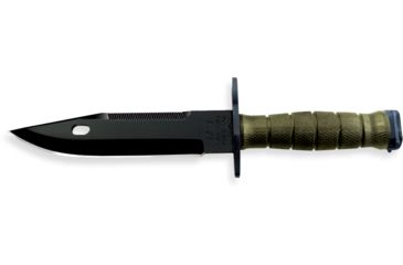 Image of Ontario Knife GI M9 Bayonet w/Scabbard, 12.125 in, Green, OKC6220