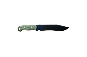 Image of Ontario Knife Ns 6 - Black Micarta With Flor Drops - 9420BMF