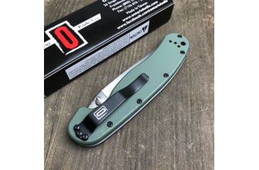 Image of Ontario Knife RAT I Linerlock Folding Knife, 3.5in, AUS-8 Stainless, Foliage Handle, O8848FG