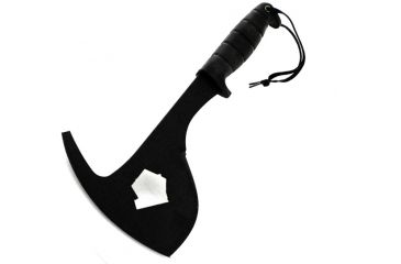 Image of Ontario Knife SP16 Spax, Kraton Handle, FG/UC Sheath w/Leg Strap OK8422