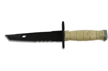 Image of Ontario Knife Tanto Bayonet Fixed Blade Knife, Tan OK1948