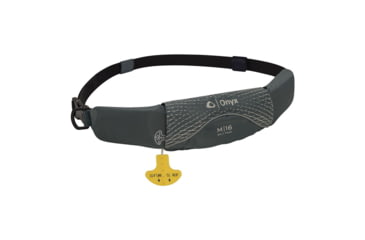 Image of ONYX 3005.7212 M-16 Series Belt Pack Manual Inflatable Life Jacket, Gray/Blue, 130900-701-004-19