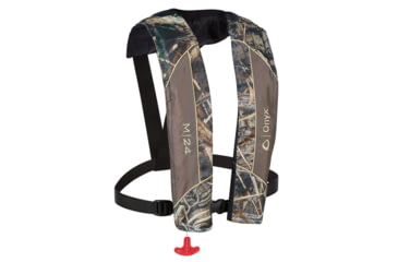 Image of ONYX M-24 Realtree Max-5 Uflage Manual Inflatable Life Jacket, Camo, 131000-812-004-19