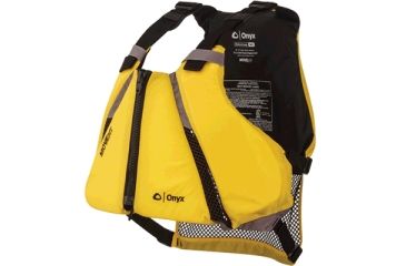Image of ONYX MoveVent Curve Life Vest, Med/Lg, Yellow, Medium/Large ONX-122000-300-040-14