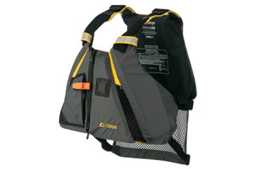 Image of Onyx Outdoor Movement Dynamic Paddle Sports Vest - Yellow/Grey - Medium/Large 68637