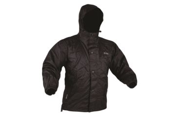 Image of ONYX Packable Nylon Rain Jacket, Black, Extra Large 4004240