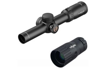 Image of Athlon Optics Midas BTR Gen2 Rifle Scope, 1-6x24mm, 30mm Tube, Second Focal Plane, Illuminated APSR16 Reticle, Black, 213014 w/ Trybe Optics Enhancer - Magnification Doubler