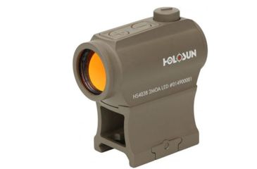 Image of Holosun HE403B-GR Elite Green Dot Sight, FDE, HE403B-GR-FDE