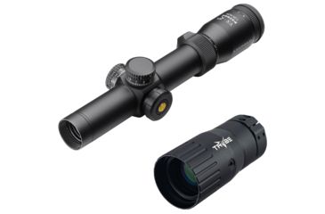 Image of OP Exclusive - Leupold VX-R Patrol 1.25x20mm Matte FireDot SPR 113769 w/ Trybe Optics Enhancer - Magnification Doubler
