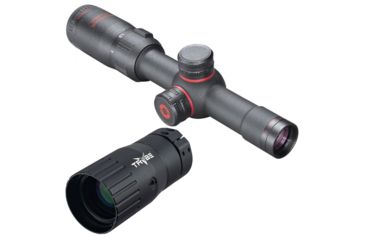 Image of OP Exclusive - Simmons Whitetail Rifle Scope, 1-4x20mm, Black Truplex, WTC1420 w/ Trybe Optics Enhancer - Magnification Doubler