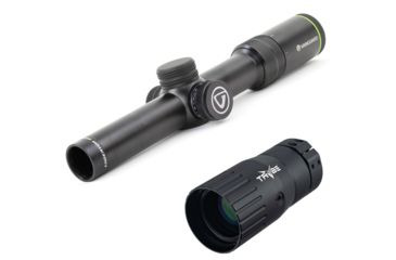 Image of OP Exclusive - Vanguard Endeavor RS VI 1-6x24 Rifle Scope, German 4 Reticle, Black, Endeavor RS VI 1624G w/ Trybe Optics Enhancer - Magnification Doubler